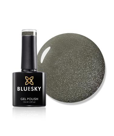 Bluesky Gel Nail Polish Wild Moss 80595 Dark Green Long Lasting Chip Resistant 10 ml (Requires Drying Under UV LED Lamp)
