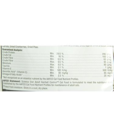 Hill's Science Diet Adult Hairball Control Cat Food Chicken Recipe Dry Cat Food 7 lb Bag - Buy Online on GoSupps.com