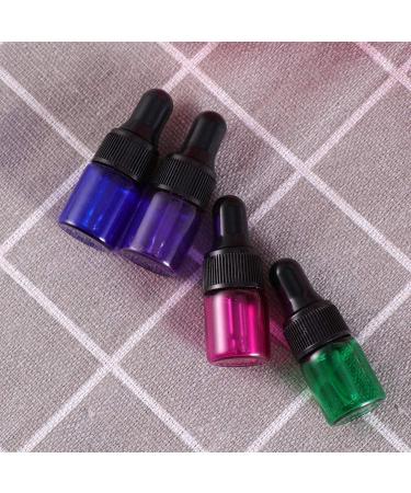 15pcs Essential Oils Bottle Set - 2ml Mini Empty Glass Dropper Bottles for Essential Oils - Ideal for Aromatherapy & DIY - Buy Online on GoSupps.com