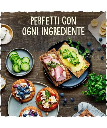  Italian Gourmet E.R. Wasa Integral Pack of 3 Whole Grain Crackers with Fiber-Rich Rye Flour 270g + 400g - Buy Online on GoSupps.com