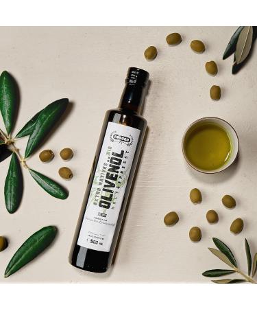 Buy Organic Apsogo Extra Virgin Olive Oil - Premium Cold Pressed from Crete Greece | 500ml Mild & Fruity Quality Oil - Buy Online on GoSupps.com