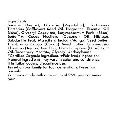 SheaMoisture Illuminating Coconut and Hibiscus Body Scrub 12 oz - Cruelty-Free Skin Care - Buy Online on GoSupps.com