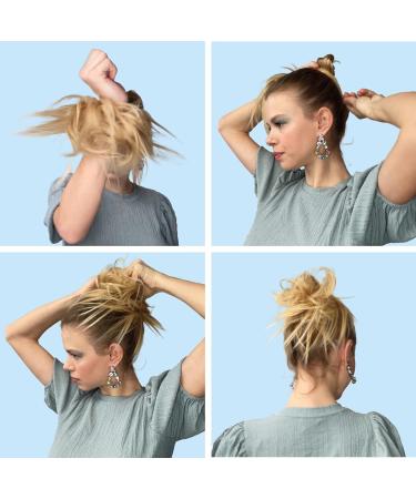 CAISHA Jumbo HaarDIC HairGumi - Floral Dutt & Messy Updos for Bridal Hairstyles | Chocolate Brown | International Shipping - Buy Online on GoSupps.com