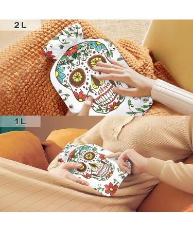 Dead Day 2L Hot Water Bottle with Cover - Relief for Pain Headaches Neck & Shoulders | International Shipping - Buy Online on GoSupps.com