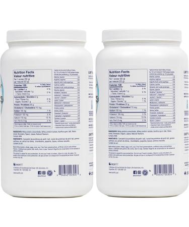 LEANFIT WHEY PROTEIN Natural Vanilla - Pack of 2 (two) 100% Whey Protein Powder 25g Protein Per Serving Grass-Fed Gluten-Free BCAAs Amino Acid - 26 Servings 832g Tub - Buy Online on GoSupps.com