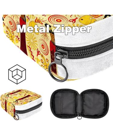 GIAPB Period Bag Sanitary Napkin Tampon Makeup Pad Pouch - Ancient Women Color553 - Buy Online on GoSupps.com