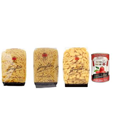 Italian Gourmet E.R. Garofalo Casarecce Ditali Gnocchi Sardi 500g + Italian Gourmet 100% Italian 400g (Pack of 3)
