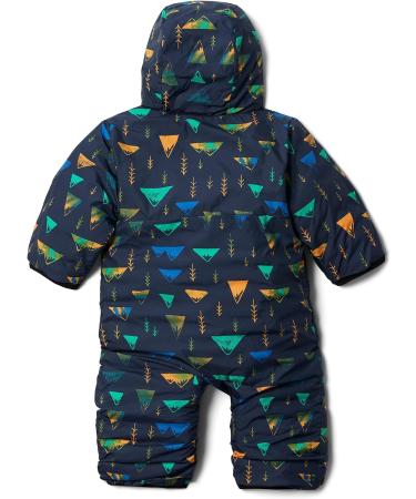 Columbia Kids Reversible Bunting Snowsuit Romper 18-24 Months - Collegiate Navy/Bright Indigo/Dark Mountain - Buy Online on GoSupps.com