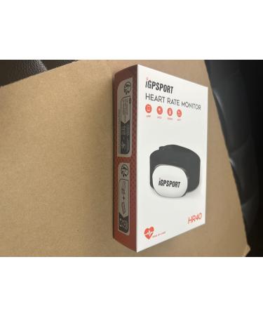 IGPSport HR40 Heart Rate Monitor - Bluetooth & Ant+ Chest Strap for Running Cycling Gym | Compatible with Garmin Polar Wahoo - Buy Online on GoSupps.com
