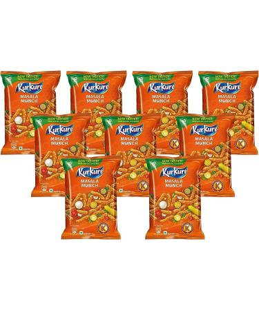 Lays & Kurkure Various Flavours Perfect Snack for Tea Time - Combination of Spice and Crunch Classic Flavour Taste Up Your Life With Namkeen - Work Home Or School (Masala Munch 85g_P 9) Masala Munch 85g 85.00 g (Pack of 1) - Buy Online on GoSupps.com