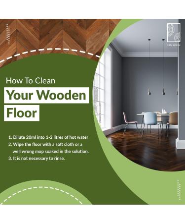 Cura Lignum Parquet Floor Cleaner - Ideal Wooden Floor Cleaner Liquid & Hardwood Floor Cleaner Effective Wood Floor Cleaner Liquid for Dark Wood Stain A Wood Floor Polish & Wood Stain Remover 500ml - Buy Online on GoSupps.com