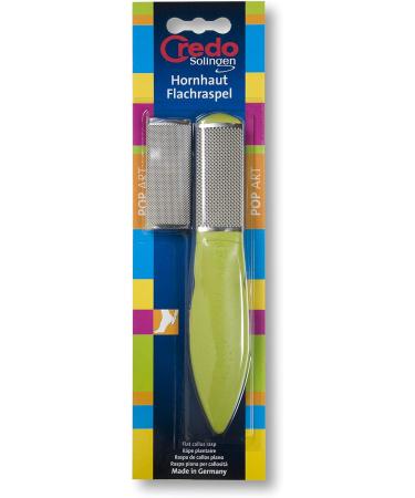 Credo Popart Callus Flat Rasp Rust-Proof Grating Surface Green - Buy Online on GoSupps.com