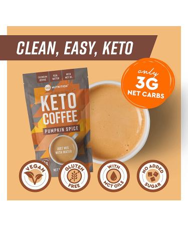 360 Nutrition Pumpkin Spice Keto Coffee with MCT Oil - Energize Your Day! - Buy Online on GoSupps.com
