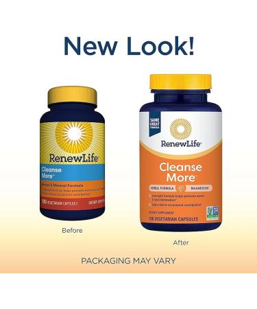 Renew Life CleanseMore 100 Vegetarian Capsules - Buy Online on GoSupps.com