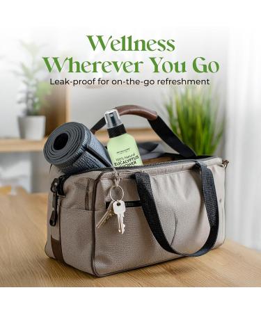 Aromasong Eucalyptus Shower Spray Aromatherapy 100% Natural Eucalyptus Spray for Shower Made in USA, Pure Essential Oil Mist for Sinus Relief & Spa-Like Steam, 4 fl oz 4 Fl Oz (Pack of 1) - Buy Online on GoSupps.com