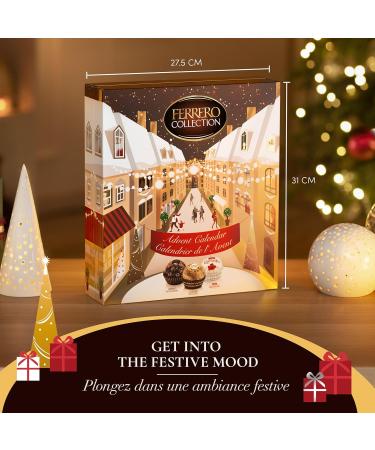FERRERO COLLECTION Christmas Advent Calendar Fine Assorted Chocolate and Coconut Confections 259g - Buy Online on GoSupps.com