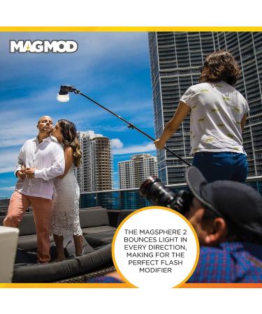 MagSphere 2 Flash Diffuser by MagMod | Magnetic Light Modifier | Enhanced Features | Lightweight Control - Buy Online on GoSupps.com