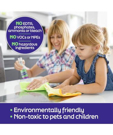 Multipurpose Bathroom Cleaner Spray - Silver Ions Odor Eliminator for Kitchen & Bathroom - Removes Grime Grease & Urine - 16.9oz - Buy Online on GoSupps.com