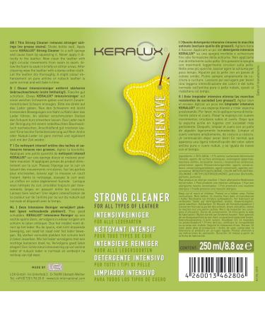 KERALUX Powerful Cleaning Lotion for All Types of Leather 200ml - Buy Online on GoSupps.com