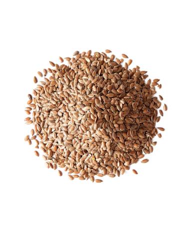 Non-GMO Brown Flax Seeds 1lb - Raw Whole Flaxseed, High Fiber, Omega-3 Fats - Ideal for Salads, Baking, Smoothies - Kosher, Vegan, Bulk - Buy Online on GoSupps.com