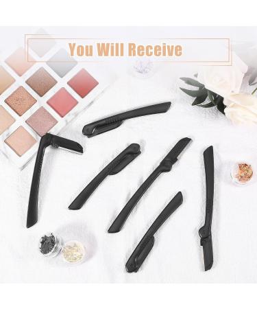 VOCOSTE 6 Pack Eyebrow Razors for Women - Foldable Facial Razors in Black | Premium Quality & Easy to Use | Perfect for Smooth Eyebrows & Facial Hair Removal - Shop Internationally - Buy Online on GoSupps.com