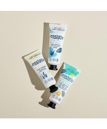 Nurture by Nature Hand & Foot Lotion Care Gift Set | 3 x 1fl oz | Organic Citrus Hand Cream with Shea Butter, Oat Milk & Aloe Vera | Small Mother's Day Gift - Buy Online on GoSupps.com