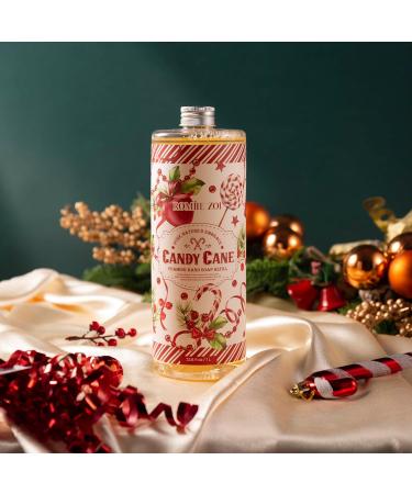 Shop Christmas Foaming Hand Soap Refill - Candy Cane | Moisturizing Peppermint Aroma for Home & Kitchen - 1L/33.8 FL OZ - Buy Online on GoSupps.com