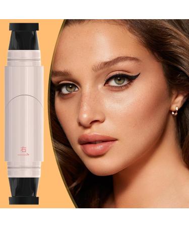 Precision Eyeliner Stamp Makeup Eyeliner Stencils Double Sided Waterproof Cosmetic Tool Easy to Use Portable and Creative 50g for Dating Travel Daily Life Parties Black - Buy Online on GoSupps.com