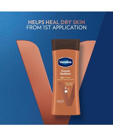 Vaseline Intensive Care Cocoa Radiant Body Lotion with ultra-hydrating lipids and pure cocoa butter for dry skin 200 ml 200 ml (Pack of 1) Cocoa Radiant Body Lotion 200ml - Buy Online on GoSupps.com