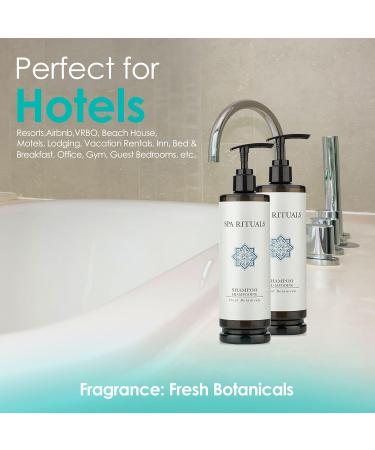 Buy Spa Rituals Pump Bottle for Hair Shampoo - Natural Shampoo with Garden Flowers Fragrance for Effortless Use - Buy Online on GoSupps.com