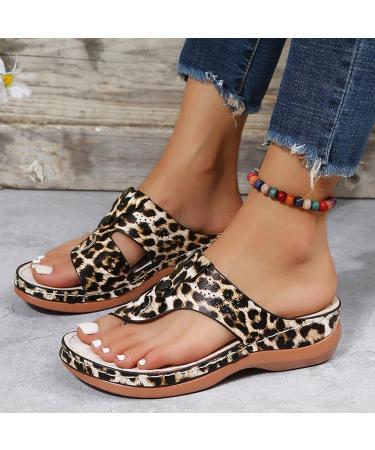 Comfortable Bunion Corrector Sandals for Women - Lightweight Orthopedic Beach Flip Flops for Plantar Fasciitis - Fashionable Summer Travel Slippers in Yellow (Size 7.5 - Buy Online on GoSupps.com