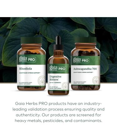 GAIA HERBS PRO Digestive Bitters with Turmeric - with Herbs Traditionally Used to Support Healthy Digestion* - Herbal Formula - Great for Travel - 2 Fl Oz (30 Servings) - Buy Online on GoSupps.com