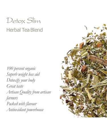 Organic Detox Herbs Tea - Slimming Green Tea for Detoxification | Tummytox Detox Tea (100g) - Buy Online on GoSupps.com