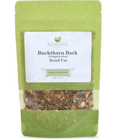 Biokoma Buckthorn Bark Dried Cut - 3.55oz - Buy Online on GoSupps.com