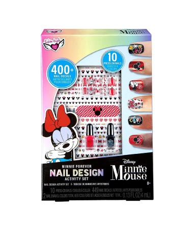 Fashion Angels Minnie Mouse Nail Design Set - 400+ Decals, Stickers, Polish, Press-On Nails, Emery Board - Girls 8 - Buy Online on GoSupps.com