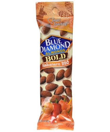 Blue Diamond Almonds Bold Habanero BBQ 1.5 Ounce (Pack of 24)