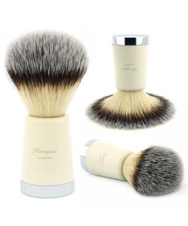 Premium Silver Tip Synthetic Hair Shaving Brush for Men | Luxurious Grooming Tool - Buy Online on GoSupps.com