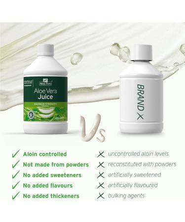  Aloe Pura Aloe Pura 500ml of Aloe Vera juice - Buy Online on GoSupps.com