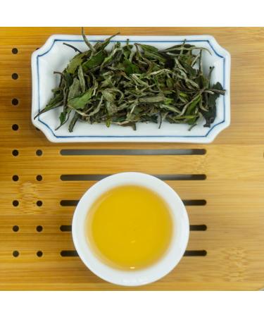 Buy Bai Mu Dan: Premium White Organic Tea from Fuding China - High-Quality 80g - Buy Online on GoSupps.com