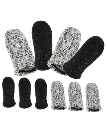 FRCOLOR 20pcs Anti-Cut Finger Cots DIY Finger Sleeve Work Garden Accessories Finger Portable Finger Covers Burn Sleeves for Arms Carving Supply Multifunction Cap New Fiber Hppe