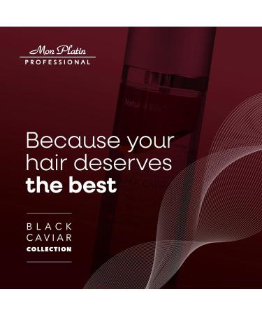 Mon Platin Professional Total Repair Hair Serum - Black Caviar Enriched Nourishes & Protects Straightened Hair 100ml - Shop Internationally - Buy Online on GoSupps.com