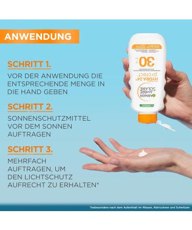  Garnier Garnier Ambre Solaire Hydra Protect+ Sun Milk 24h SPF 30 UVA and UVB Protection with Vitamin C 175 ml - Buy Online on GoSupps.com