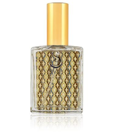 Onyx Organic Perfume Spray by Sage- 2 oz Vegan & Cruelty-Free Earthy Scent Black Coconut Vanilla Oakmoss Onyx 2 oz Eau de Toilette Spray