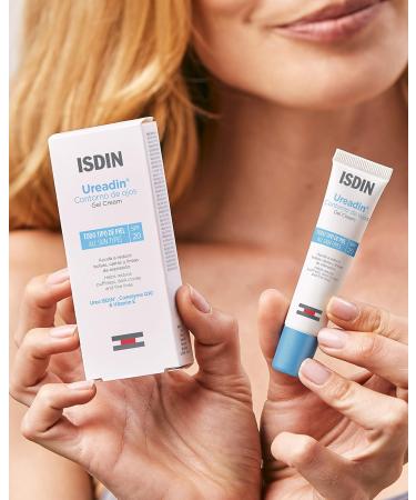 ISDIN Eye Gel Cream with SPF 20 (15 ml) - Reduce Swollen Eyes Dark Circles & Wrinkles - International Shipping Available - Buy Online on GoSupps.com