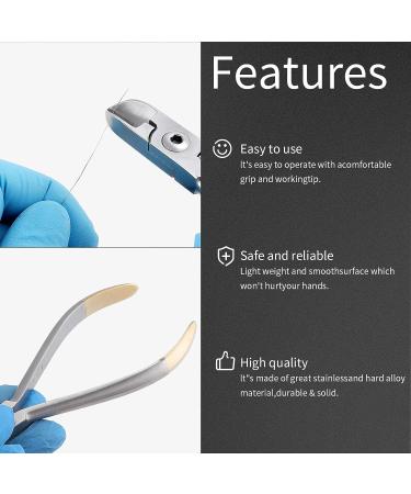 Faruijie Dental Cutter Plier - Professional Stainless Steel Orthodontic Ligature Wire Cutter - Buy Online on GoSupps.com