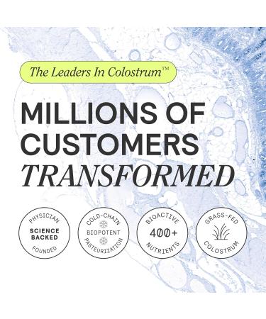 ARMRA Colostrum Powder | Unflavored | Gut Health & Bloating | Skin & Hair | Immunity | Keto Gluten & Fat-Free | 120 Servings Unflavored 120 Servings (Pack of 1) - Buy Online on GoSupps.com