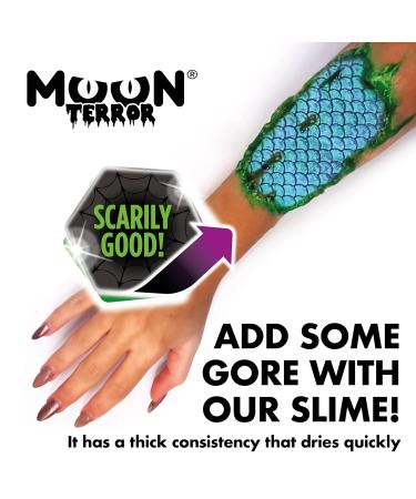 Shop Moon Terror Green Mucus - Super Size 100ml SFX Make-up for Halloween Vampires Zombies & Theatre - Buy Online on GoSupps.com