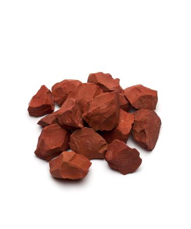 Puraja Red Jaspis gemstones set |Natural premium raw stones |Versatile use as water stones healing stones chakrastone |Core -pure crystals Red Jaspis 350g
