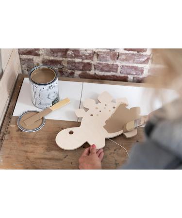 Bo Baby's ONLY Dino Wall Lamp - Battery-Powered Night Light for Baby's Room - FSC Certified Wooden Lamp - 25 000 Hours of Warm Glow - Buy Online on GoSupps.com
