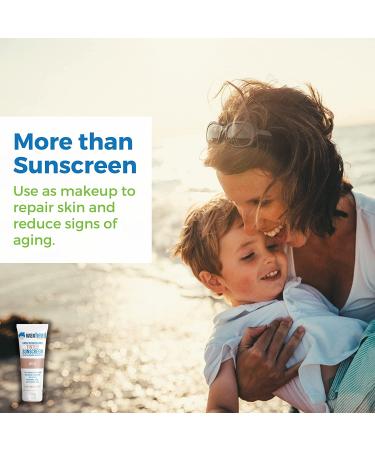 Waxhead Tinted Mineral Sunscreen for Face - Pregnancy Safe and EWG Certified SPF Moisturizer and BB Cream (Light Tint, 4oz) - Buy Online on GoSupps.com
